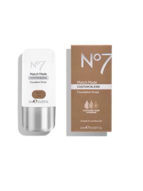 No.7 Match Made Foundation Drops - Warm Rose